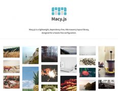 Macy.js 網(wǎng)頁流布局JS插件，僅4KB大